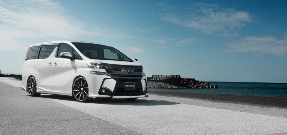 ชุดแต่ง TOYOTA VELLFIRE Z/ZA/ZR WALD Japan สปอร์ตไลน์ HALF TYPE ภาพ 7
