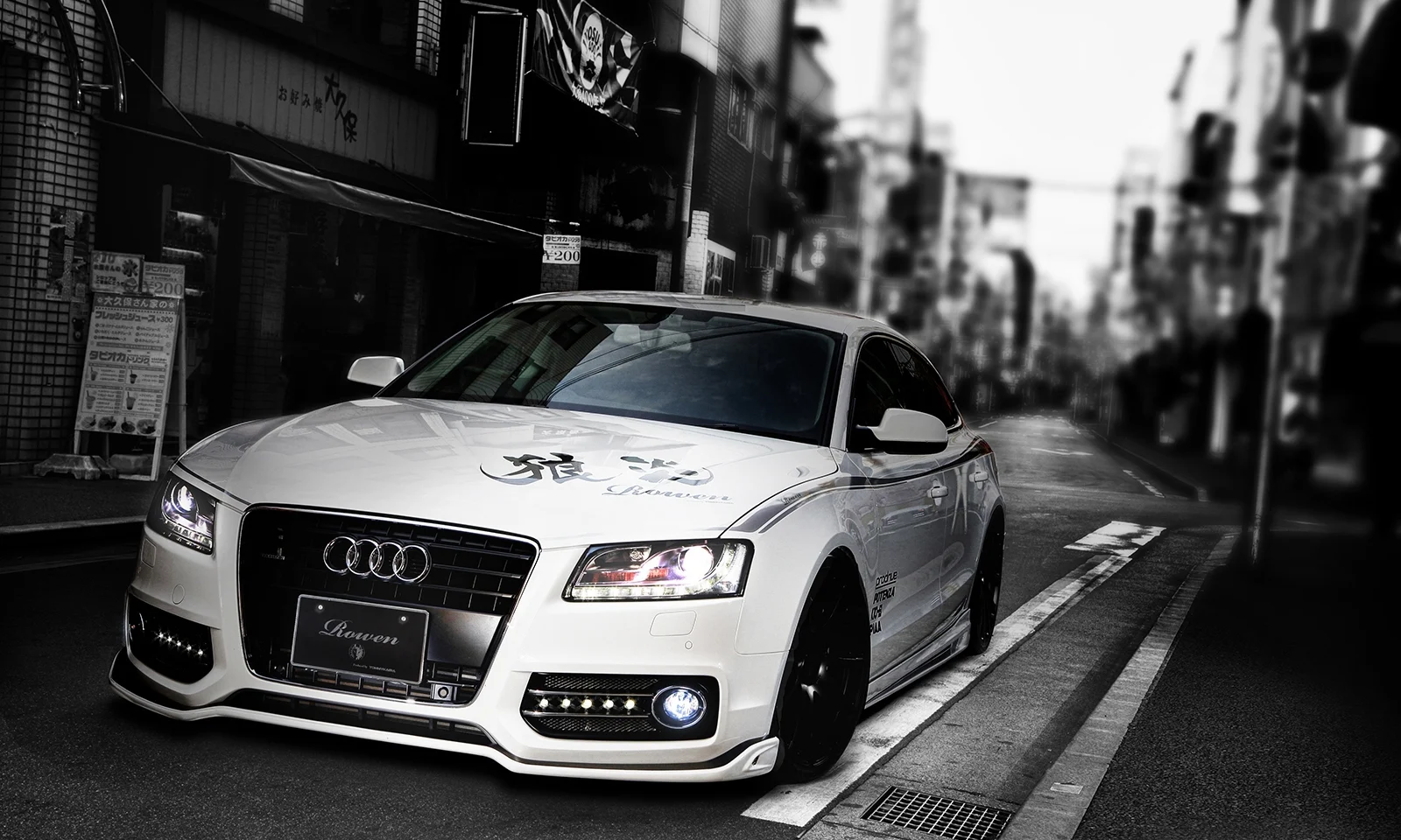 ชุดแต่ง Audi A5 SPORTBACK ABA-8T 2010.01~2011.12 Rowen Japan ภาพ 5