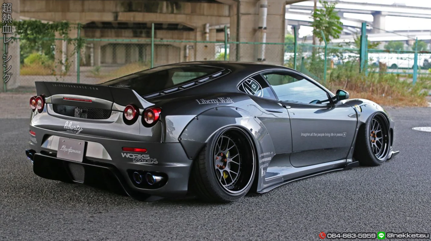 รูปชุดแต่ง ชุดแต่ง Ferrari F430 LB WORK ภาพที่ 4