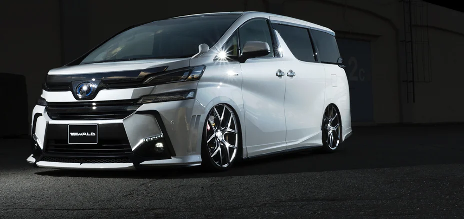 ชุดแต่ง TOYOTA VELLFIRE ALL WALD Japan สปอร์ตไลน์ BUMPER TYPE ภาพ 17