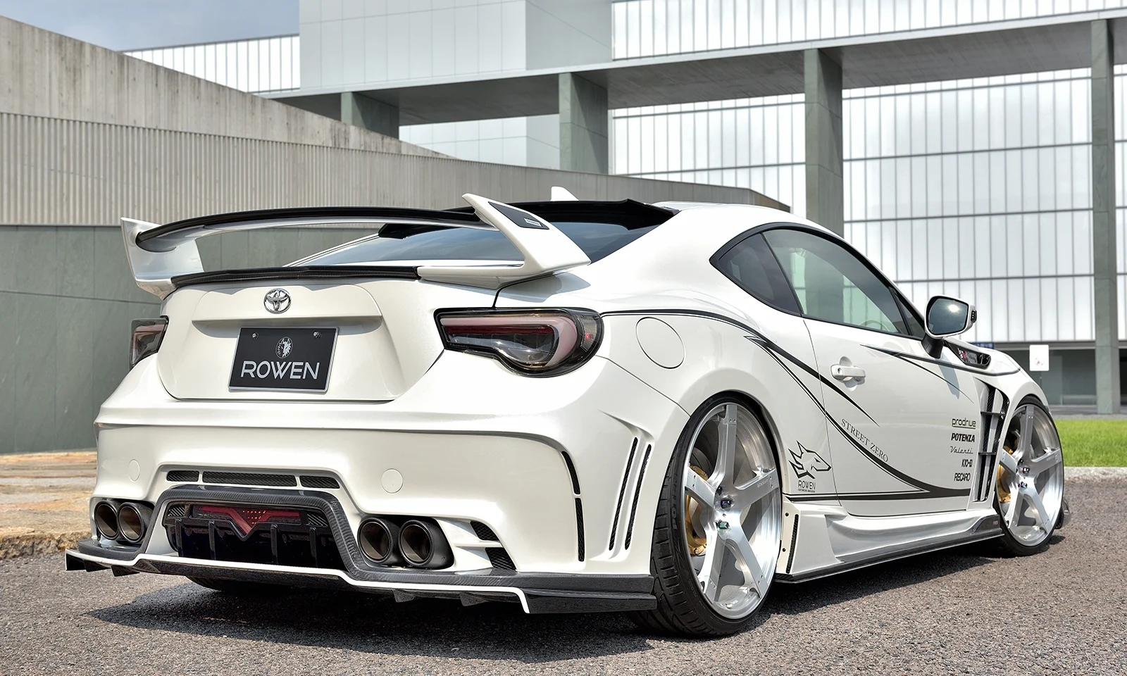 ชุดแต่ง TOYOTA 86 STREET ZERO MODEL Bumper type ZN6 2016.08~Rowen Japan ภาพ 6