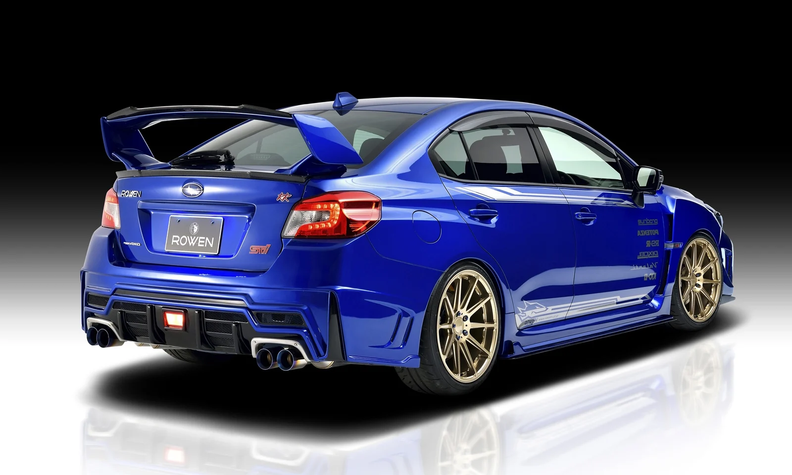 ชุดแต่ง SUBARU WRX STI/S4 A-C VAB/VAG 2014.08~2017.05 Rowen Japan ภาพ 4