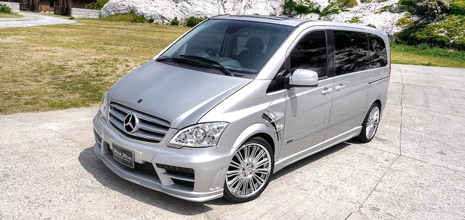 ชุดแต่ง MERCEDES-BENZ V-CLASS SHORT/LONG WALD Japan สปอร์ตไลน์ แบล็กไบซัน เอดิชัน ภาพ 27