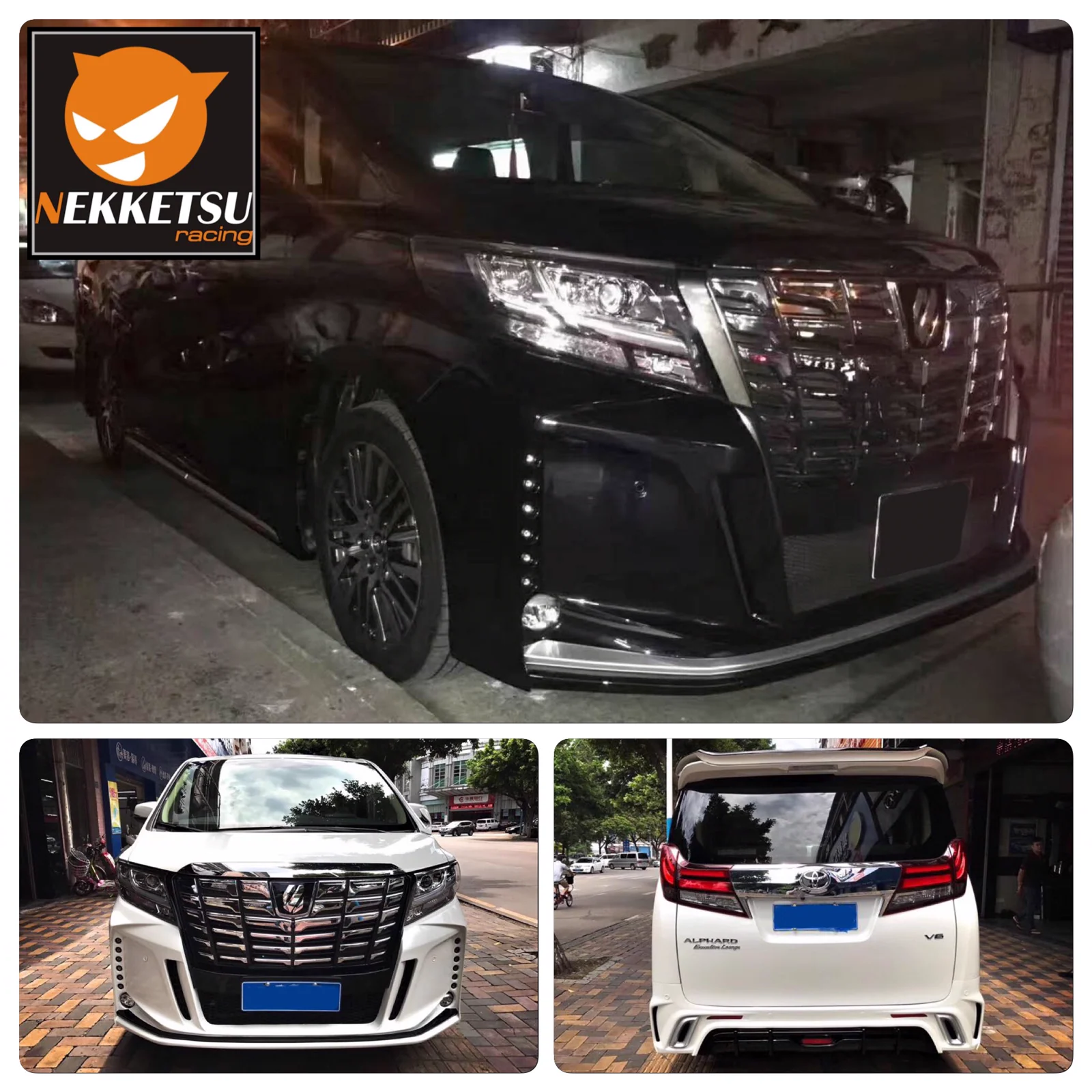 รูปชุดแต่ง ชุดแต่ง Toyota Alphard AH30 2015 2018 Silk Blaze ภาพที่ 2
