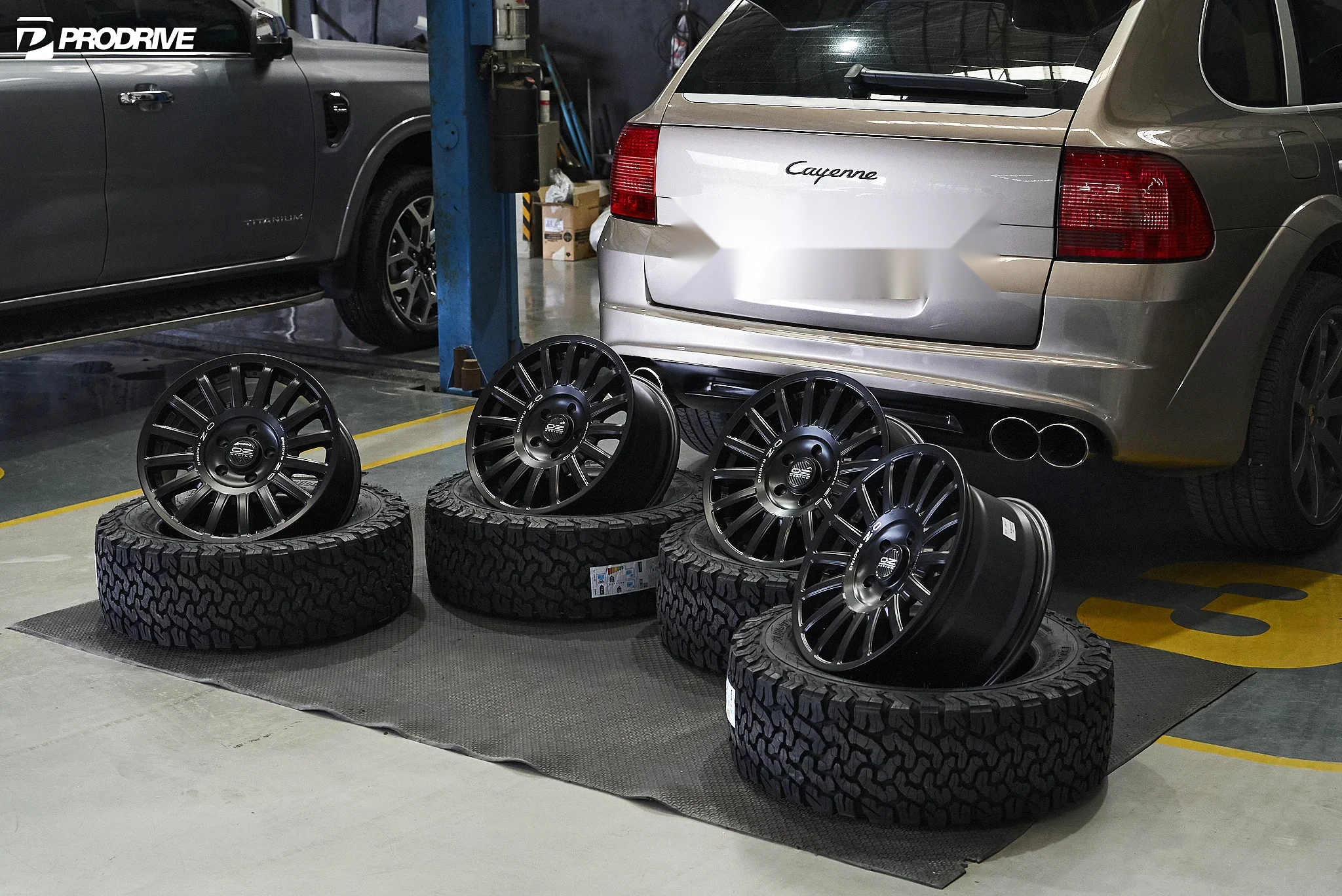 ชุดแต่ง PORSCHE 957 SERIES Cayenne 957 ชุดโป่ง Widebody x OZ Rally Prodrive Shop ภาพ 12