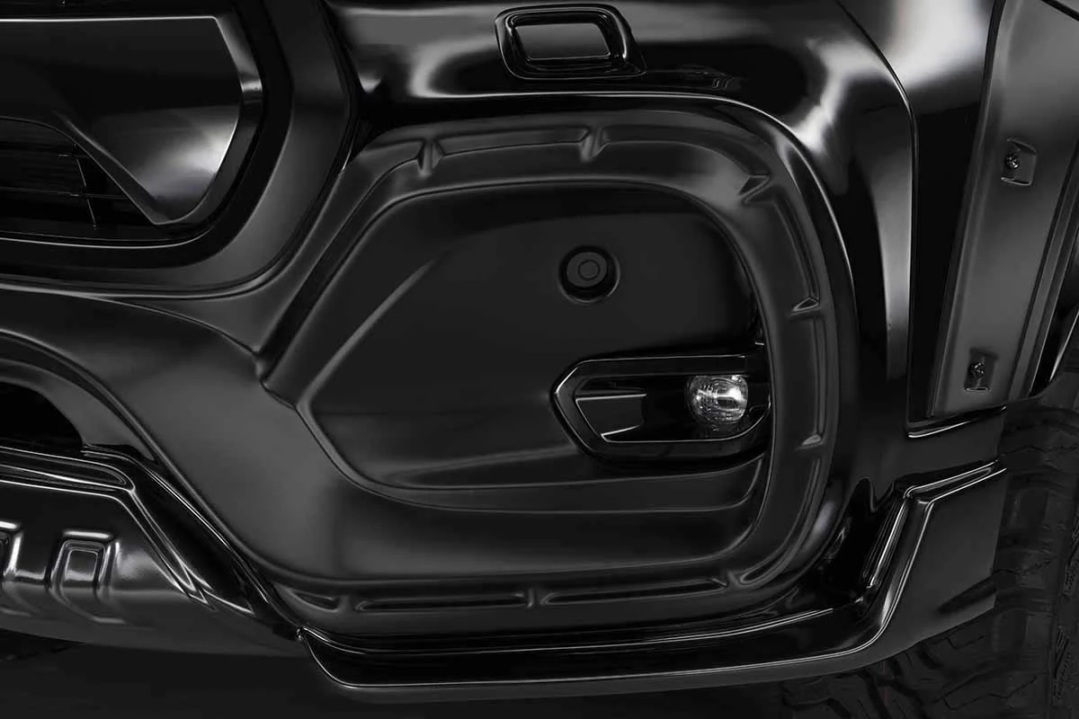 ชุดแต่ง TOYOTA HILUX WALD Japan สปอร์ตไลน์ แบล็กไบซัน เอดิชัน HALF TYPE ภาพ 3