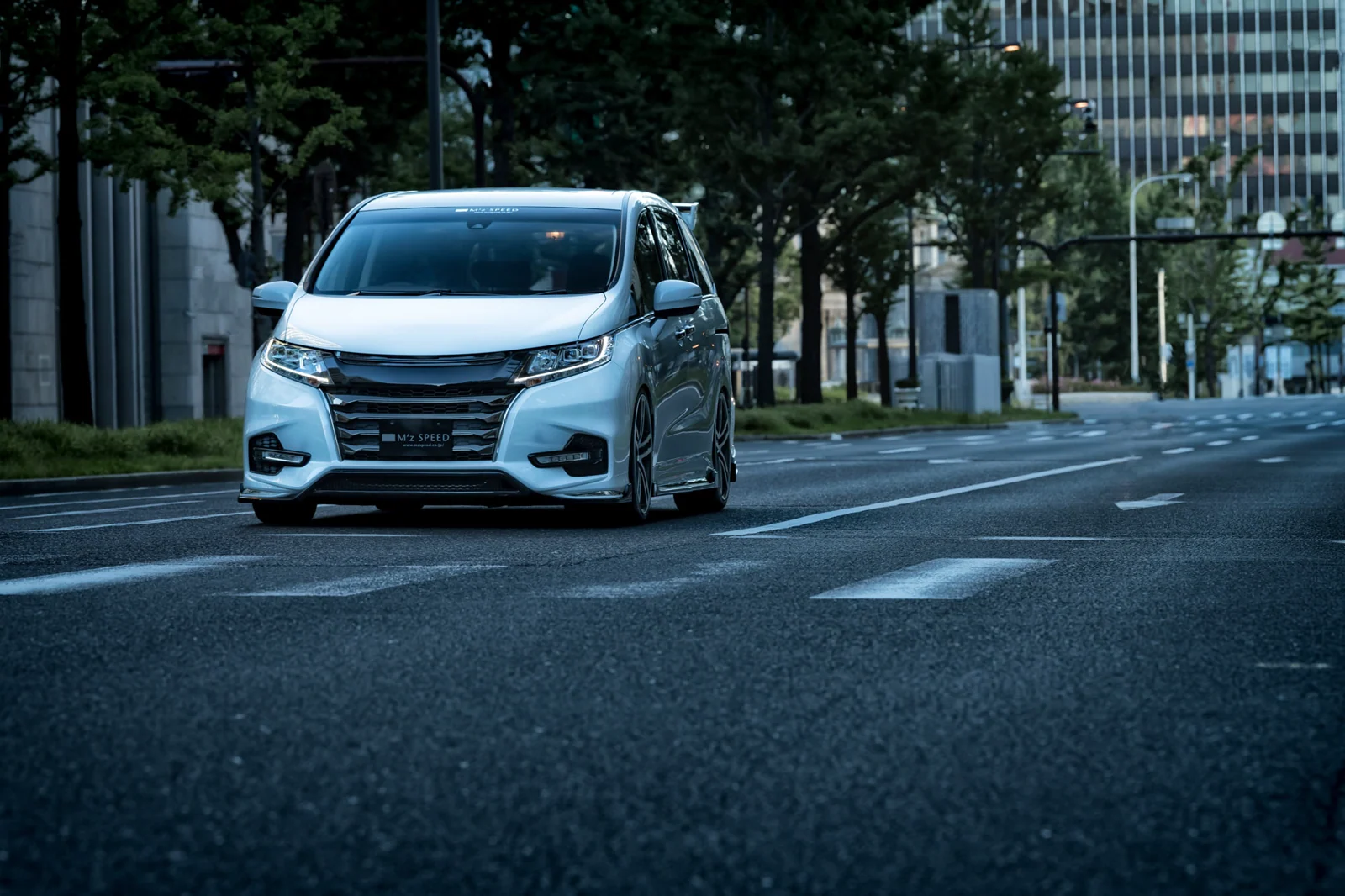 รูปชุดแต่ง ชุดแต่ง Honda Odyssey 2013 2017 MZ Speed V3 ภาพที่ 7
