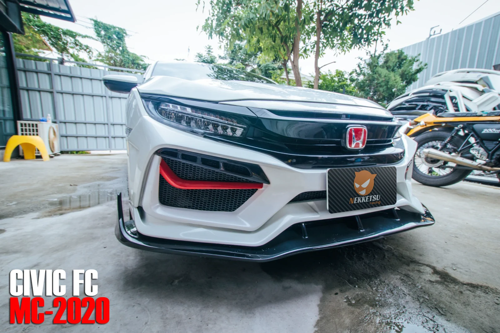 รูปชุดแต่ง ชุดแต่ง Honda Civic FC 16 21 Type MC 2022 ไม่ใส่โป่งเย็บ ภาพที่ 15
