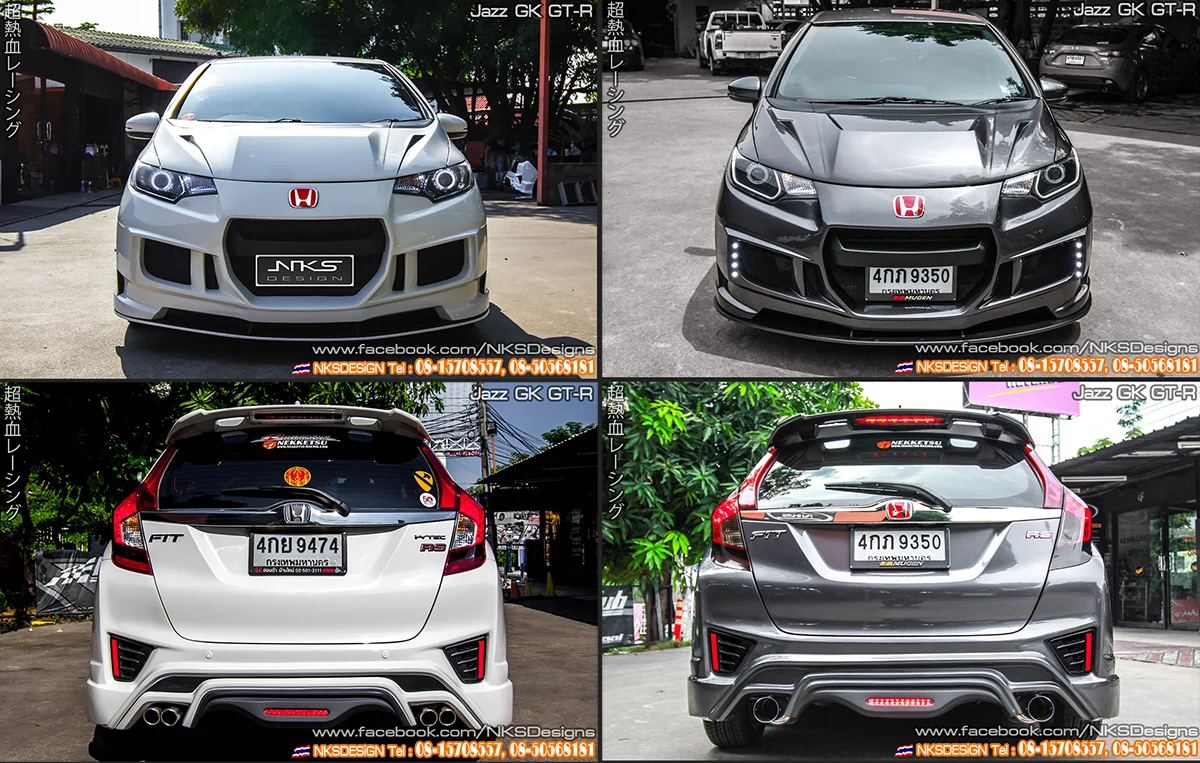 รูปชุดแต่ง ชุดแต่ง Honda Jazz GK 2014 2019 GTR ภาพที่ 7