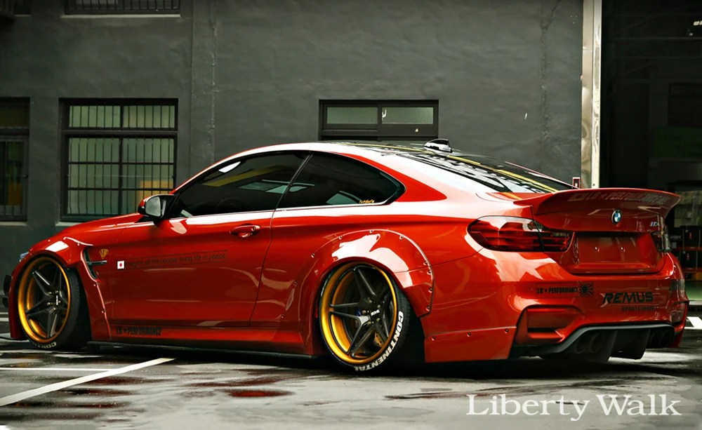 รูปชุดแต่ง ชุดแต่ง BMW Series4 LB WORK M4 ภาพที่ 2