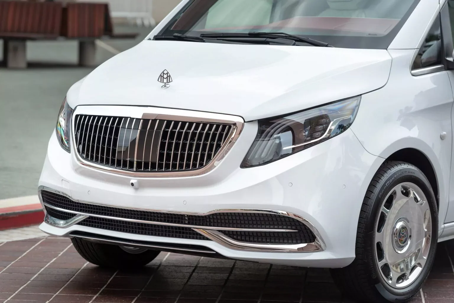 รูปชุดแต่ง ชุดแต่ง Mercedes-Benz V Class Vitto W639 2012 2015 เป็นปี 2023 Maybach ภาพที่ 7
