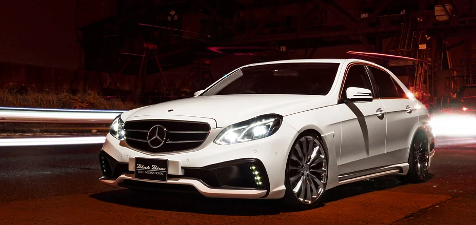 ชุดแต่ง MERCEDES-BENZ E-CLASS WALD Japan สปอร์ตไลน์ แบล็กไบซัน เอดิชัน ภาพ 2