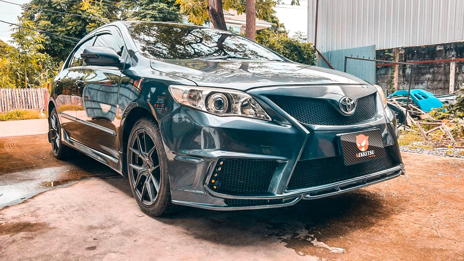 รูปชุดแต่ง ชุดแต่ง Toyota Altis 2008 2013 K Break+WALD ภาพที่ 5