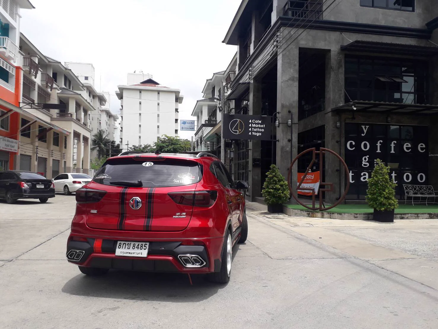 รูปชุดแต่ง ชุดแต่ง MG ZS RedLine ภาพที่ 6