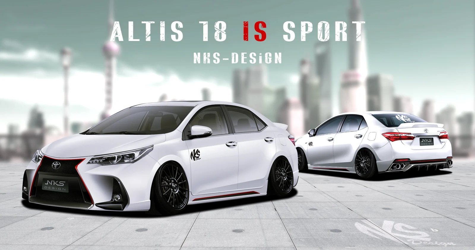 ชุดแต่ง Toyota Altis 2019 2025 IS Sport