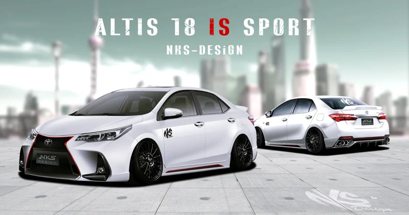 รูปชุดแต่ง ชุดแต่ง Toyota Altis 2019 2025 IS Sport ภาพที่ 1