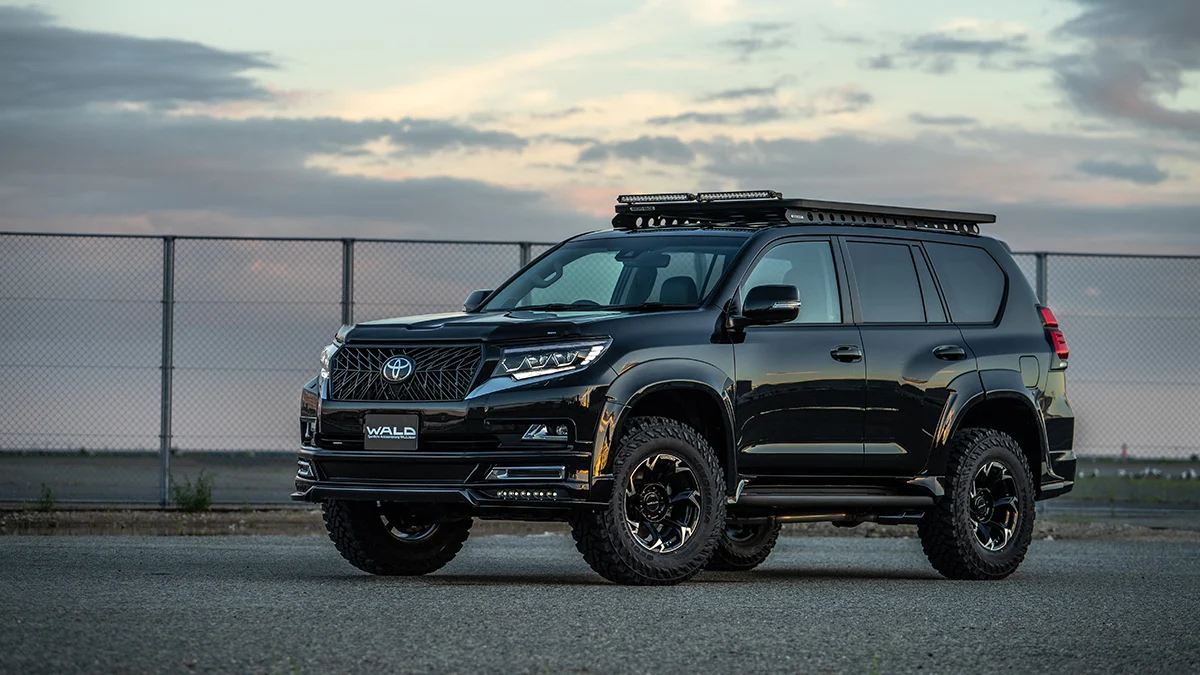 รูปชุดแต่ง ชุดแต่ง TOYOTA PRADO 2018 WALD Black Edition ภาพที่ 2