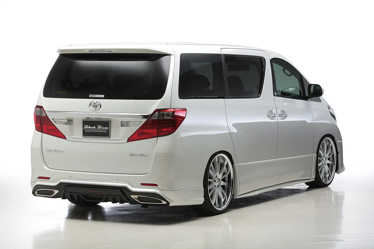 ชุดแต่ง TOYOTA ALPHARD WALD Japan สปอร์ตไลน์ แบล็กไบซัน เอดิชัน COMBINATION KIT ภาพ 12