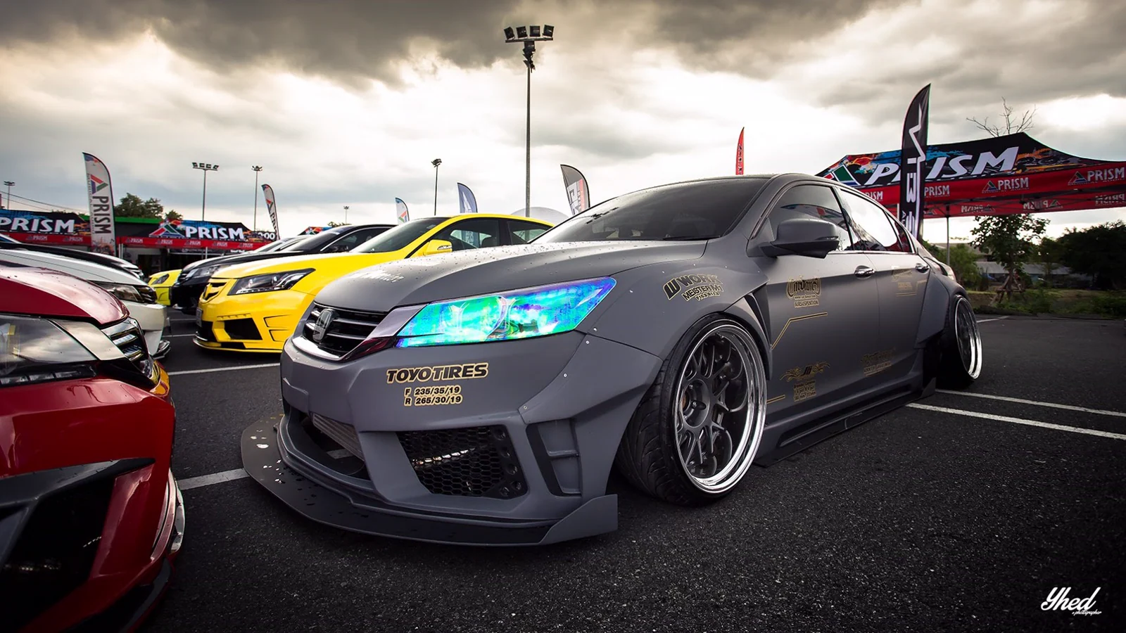 รูปชุดแต่ง ชุดแต่ง Honda Accord G9 2014 2019 Wide Body ภาพที่ 2