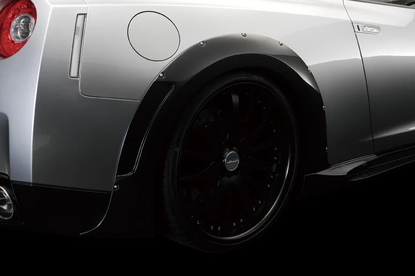 ชุดแต่ง NISSAN GT-R WALD Japan สปอร์ตไลน์ แบล็กไบซัน เอดิชัน ภาพ 15