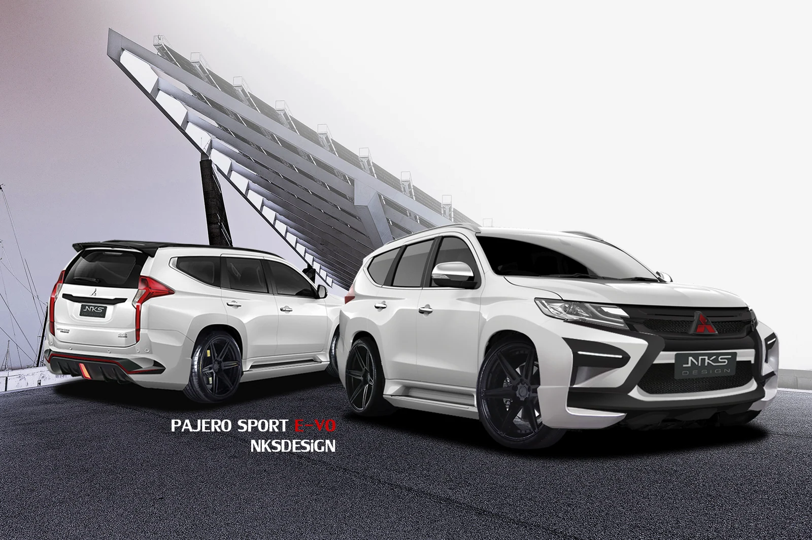 รูปชุดแต่ง ชุดแต่ง Mitsubishi Pajero Sport NKS ภาพที่ 5