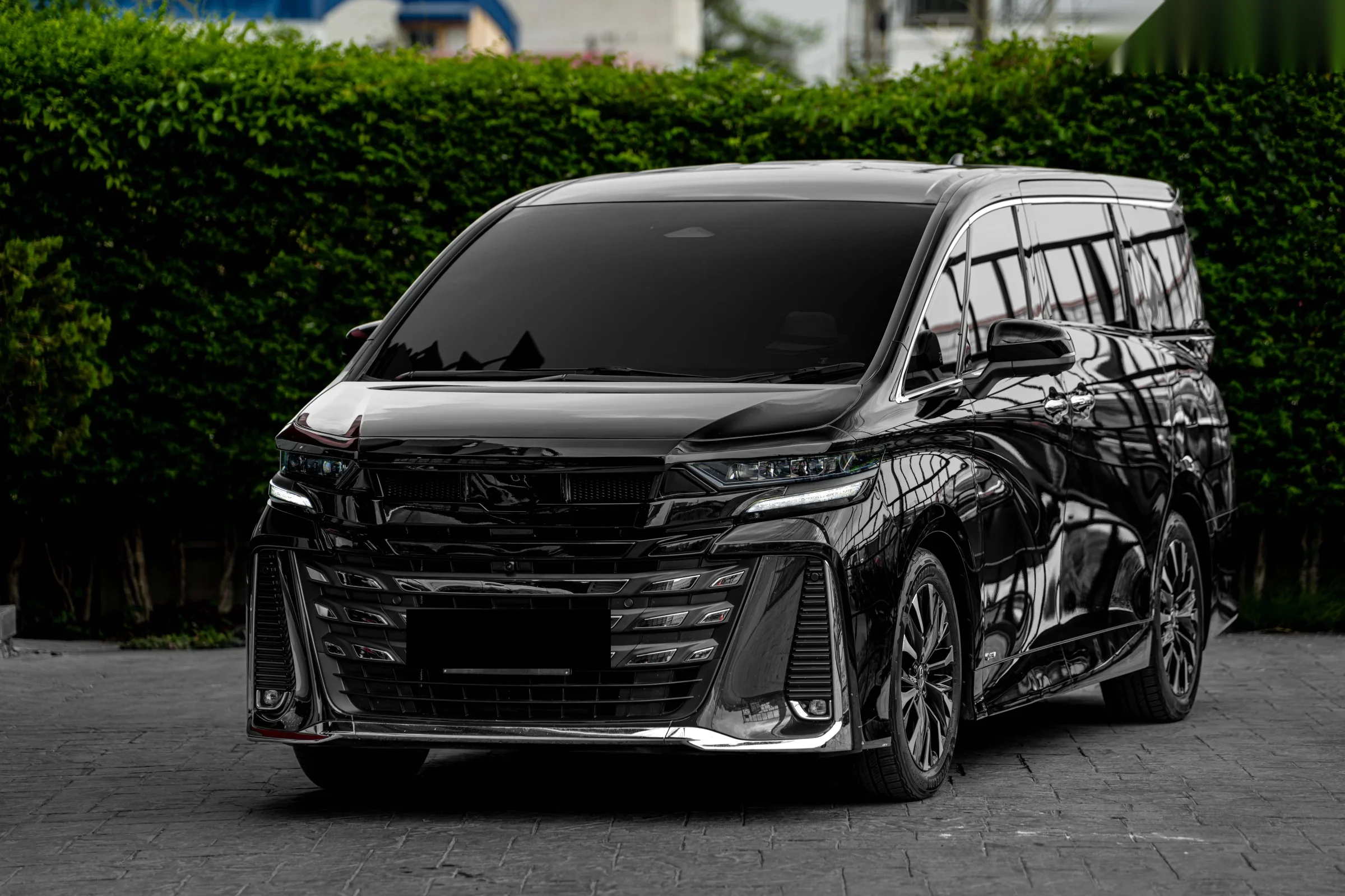 ชุดแต่ง TOYOTA VELLFIRE Toyota Vellfire 40 x KUHL KR-40VRR ฝากระโปรง Spolier,Front Grill x Dixcel Bake Pads Prodrive Shop ภาพ 1