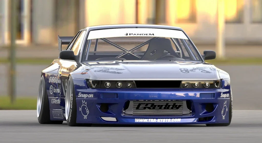ชุดแต่งไวด์บอดี้ - V3.0 NISSAN Silvia [S13] ไม่รวม สปอยเลอร์ทรง Duck Tail ไม่รวม สปอยเลอร์ท้าย Pandem ภาพสินค้าที่เลือก