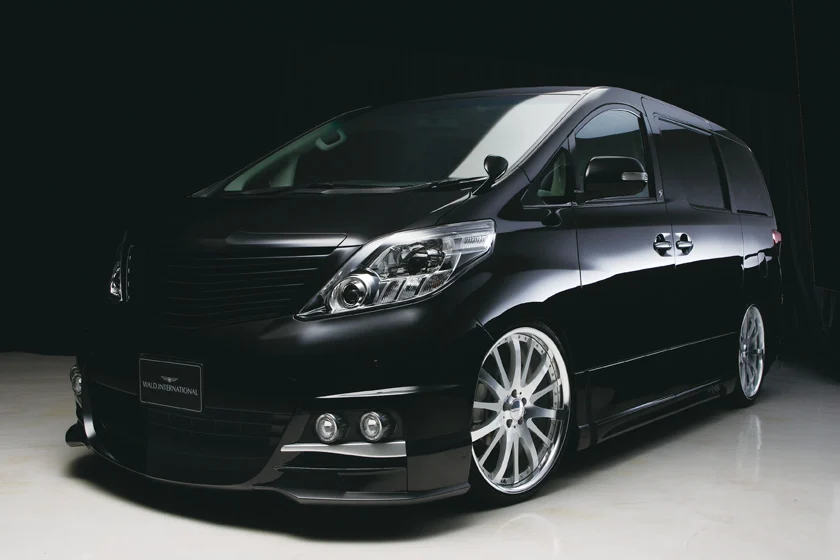 ชุดแต่ง TOYOTA ALPHARD WALD Japan สปอร์ตไลน์ แบล็กไบซัน เอดิชัน ภาพ 6