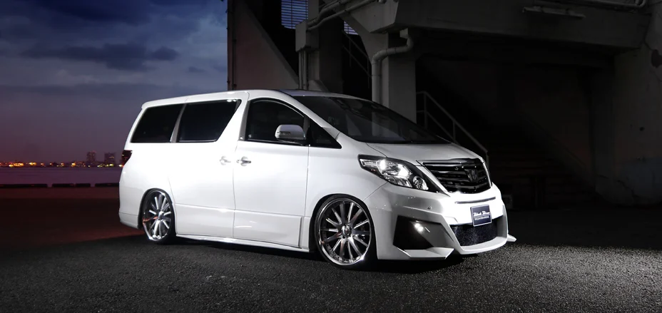 ชุดแต่ง TOYOTA ALPHARD WALD Japan สปอร์ตไลน์ แบล็กไบซัน เอดิชัน COMBINATION KIT ภาพ 22