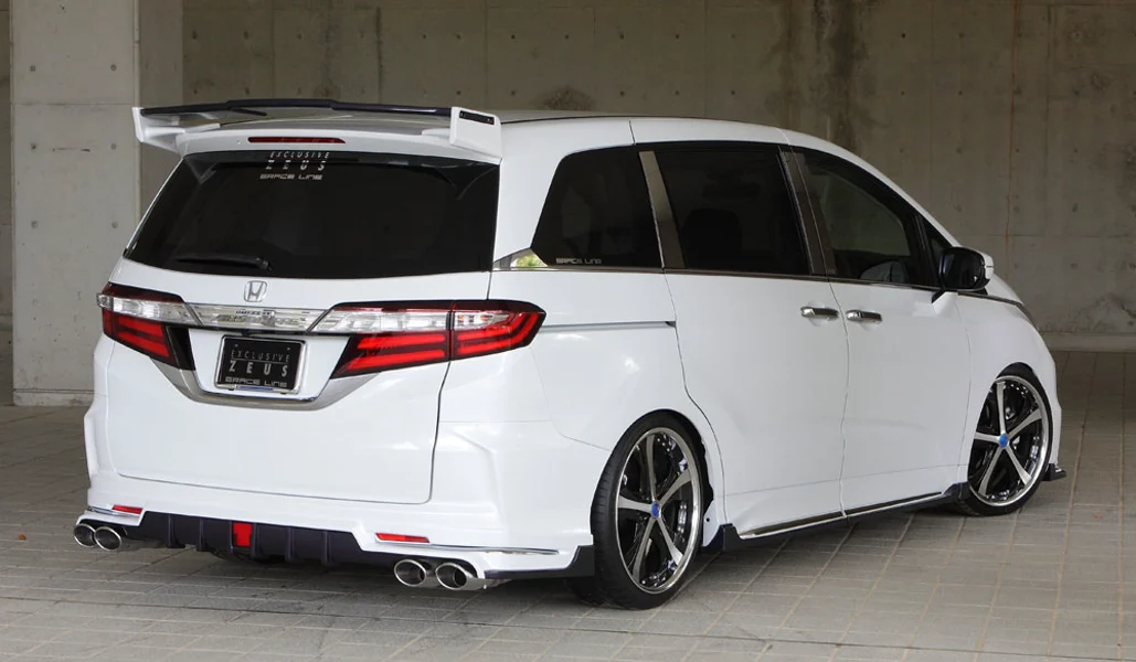 รูปชุดแต่ง ชุดแต่ง Honda Odyssey 2013 2017 MZ Speed V2 ภาพที่ 15