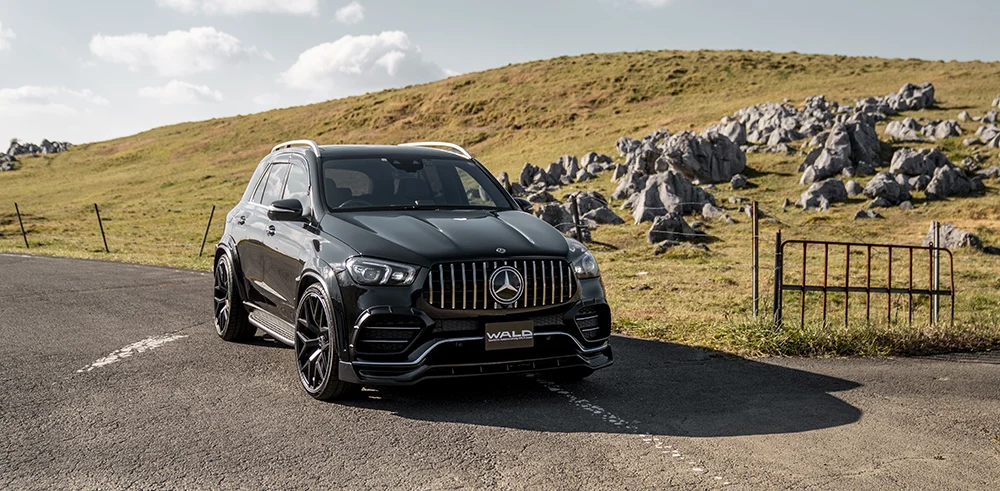 ชุดแต่ง MERCEDES-BENZ GLE-CLASS AMG LINE WALD Japan สปอร์ตไลน์ แบล็กไบซัน เอดิชัน ภาพ 2