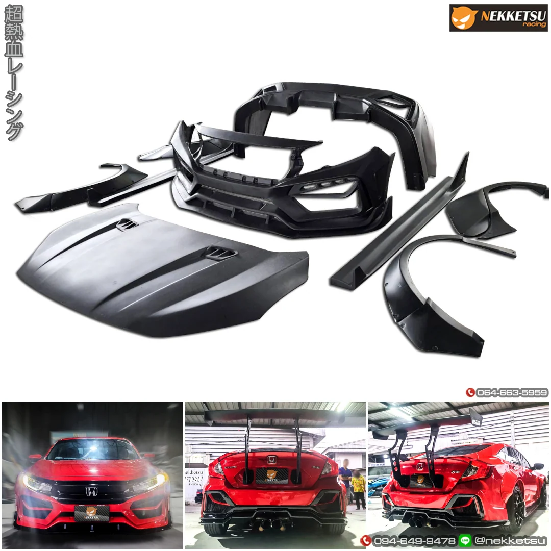 รูปชุดแต่ง ชุดแต่ง Honda Civic FC 16 21 Type MC 2022 ภาพที่ 7