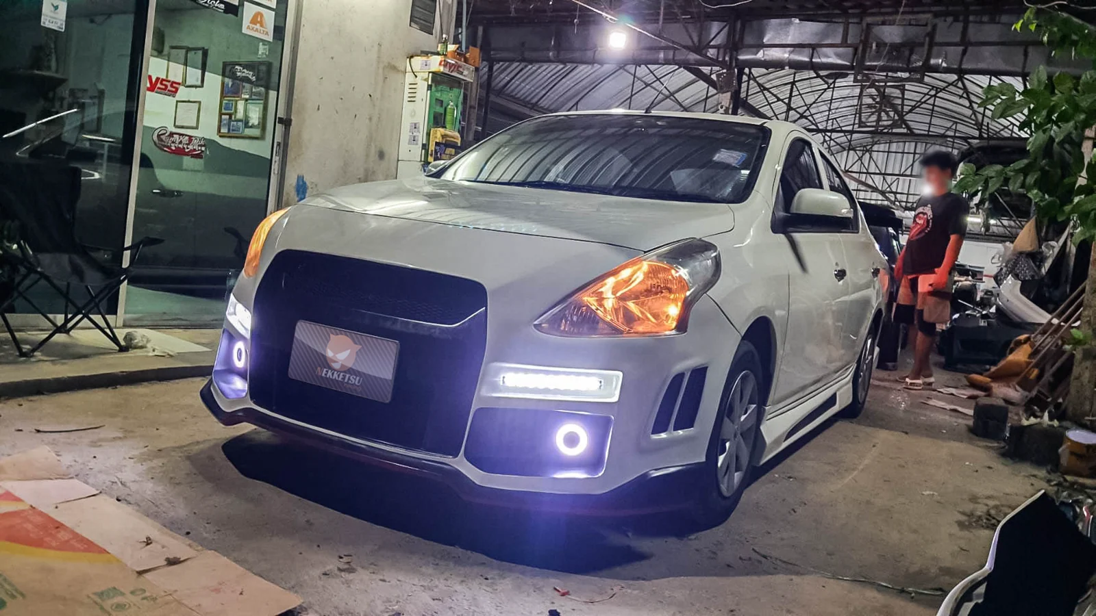 รูปชุดแต่ง ชุดแต่ง Nissan Almera 2008 2018 GTR ภาพที่ 13