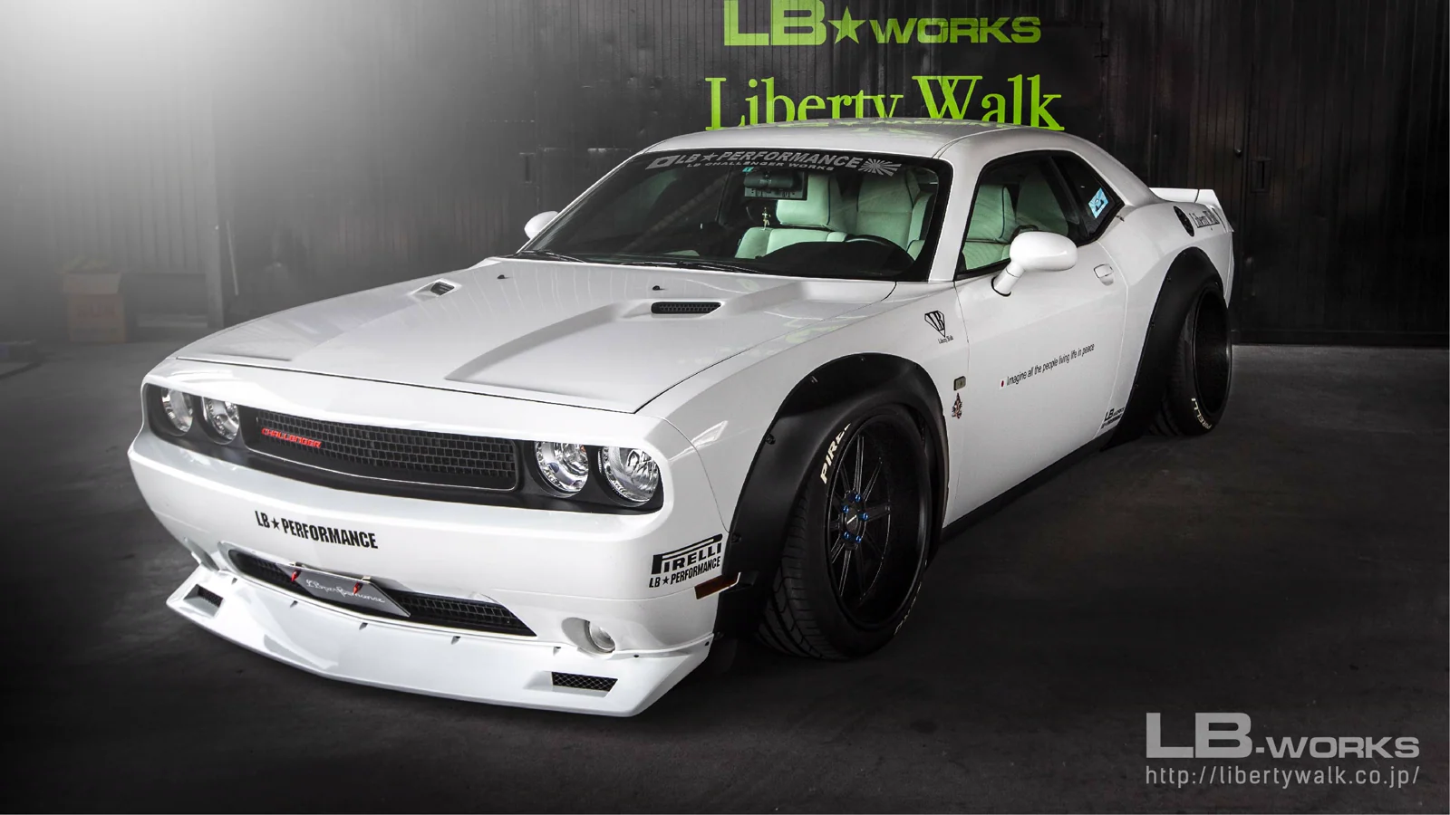 รูปชุดแต่ง ชุดแต่ง Dodge Challenger LB WORK ภาพที่ 10