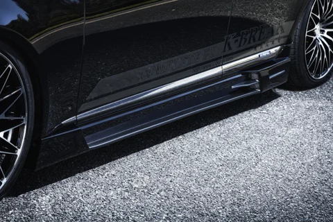 สเกิร์ตข้าง HYPER ZERO CUSTOM GT LEXUS LS 460ช่วงปรับโฉมกลาง K-Break — ภาพสินค้าจากผู้ผลิต