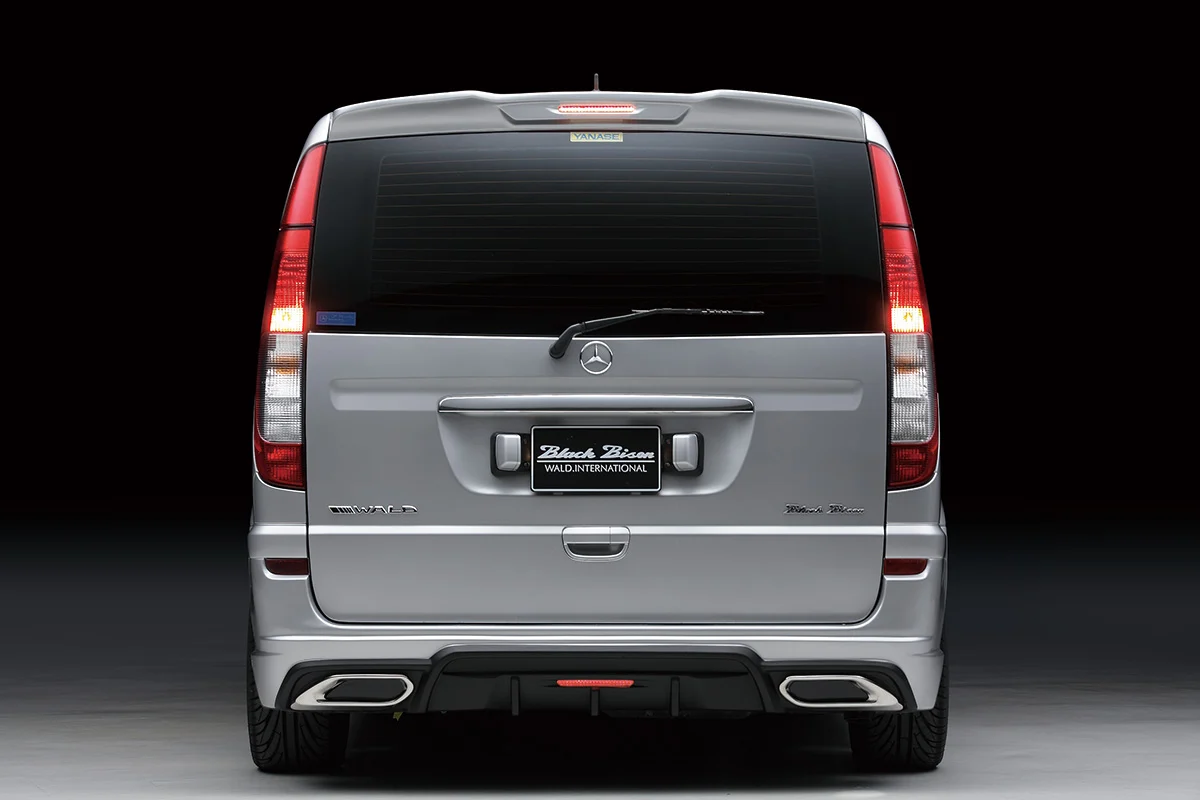 ชุดแต่ง MERCEDES-BENZ V-CLASS SHORT/LONG WALD Japan สปอร์ตไลน์ แบล็กไบซัน เอดิชัน ภาพ 2