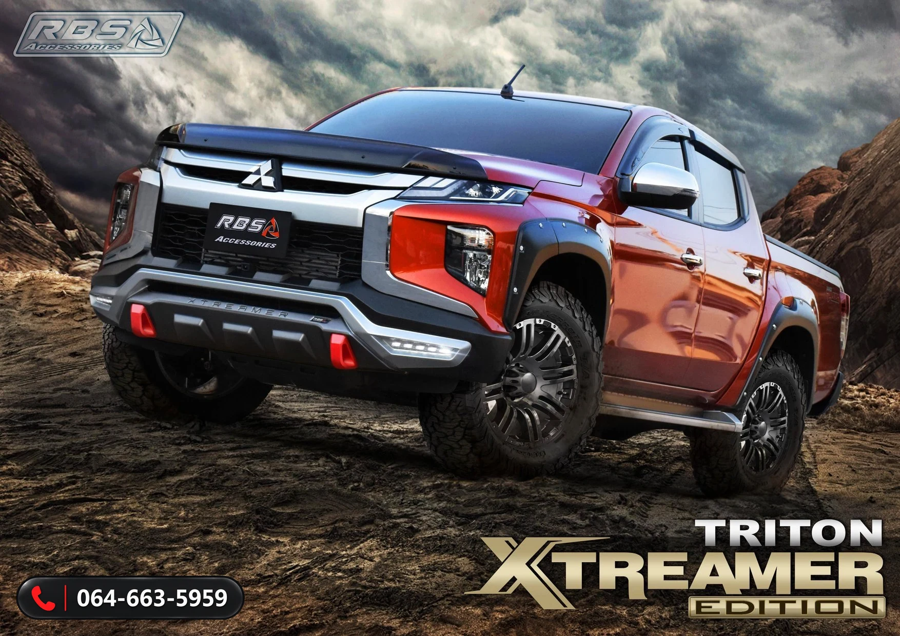 ชุดแต่ง MITSUBISHI TRITON 2019 4x4 RBS ภาพ 1