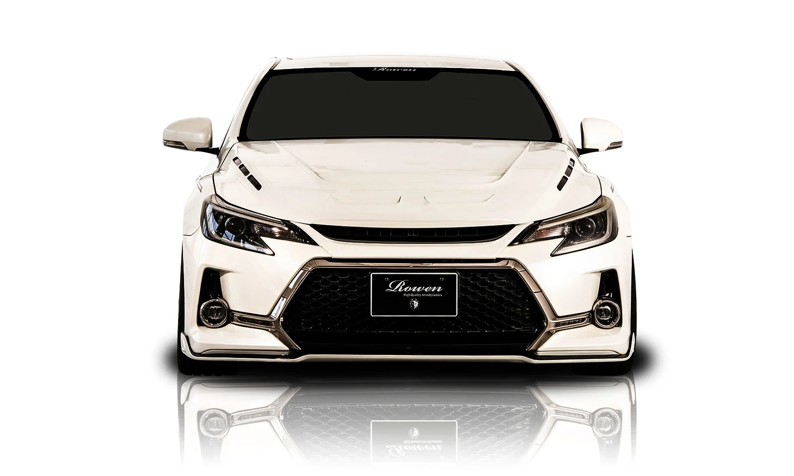 ชุดแต่ง TOYOTA 130 MARK X GR SPORT G's GRX130/133 2017.09~2019.12 2017.09~GR SPORT GRX130/133 2012.08~2016.11 Rowen Japan ภาพ 3