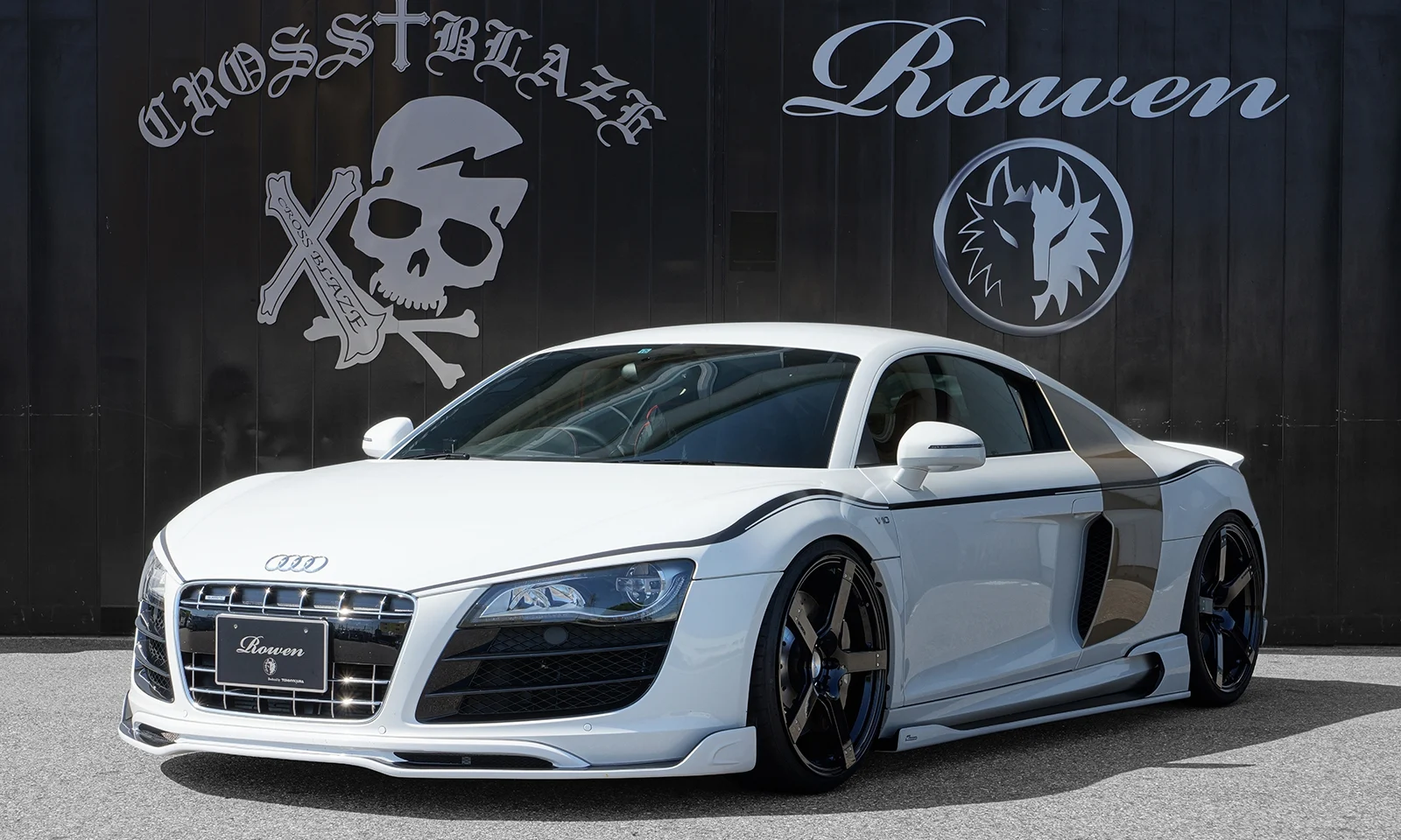 ชุดแต่ง Audi R8 Coupe 5.2 (V10) 42CTYF 2009.04~2013.03 Rowen Japan ภาพ 1