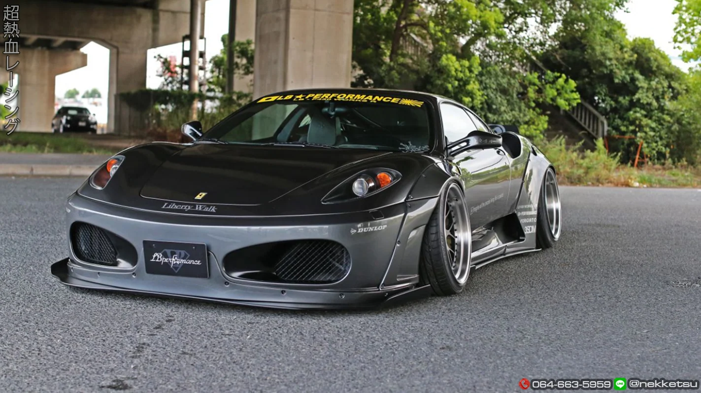 รูปชุดแต่ง ชุดแต่ง Ferrari F430 LB WORK ภาพที่ 9