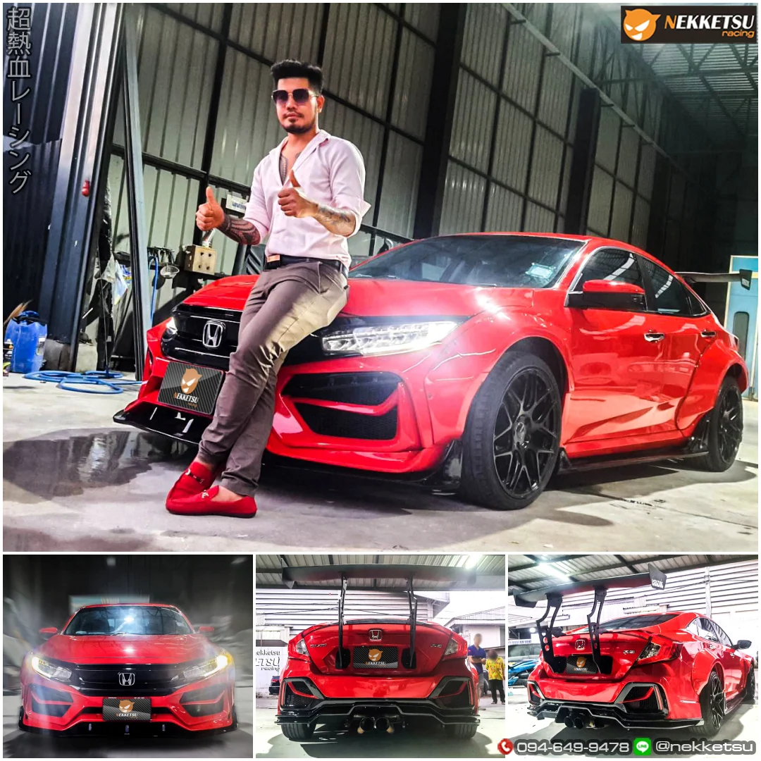 รูปชุดแต่ง ชุดแต่ง Honda Civic FC 16 21 Type MC 2022 ภาพที่ 8