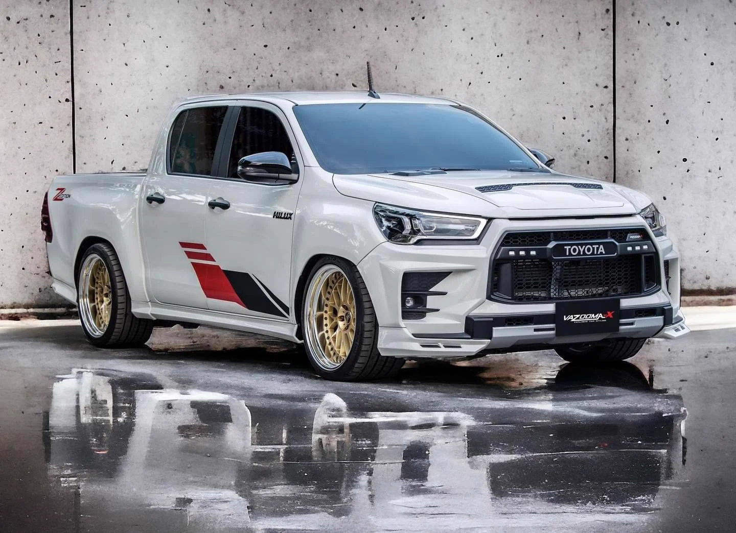 รูปชุดแต่ง ชุดแต่ง Toyota Hilux Revo 2020 2024 Vazooma X 2021 ภาพที่ 5