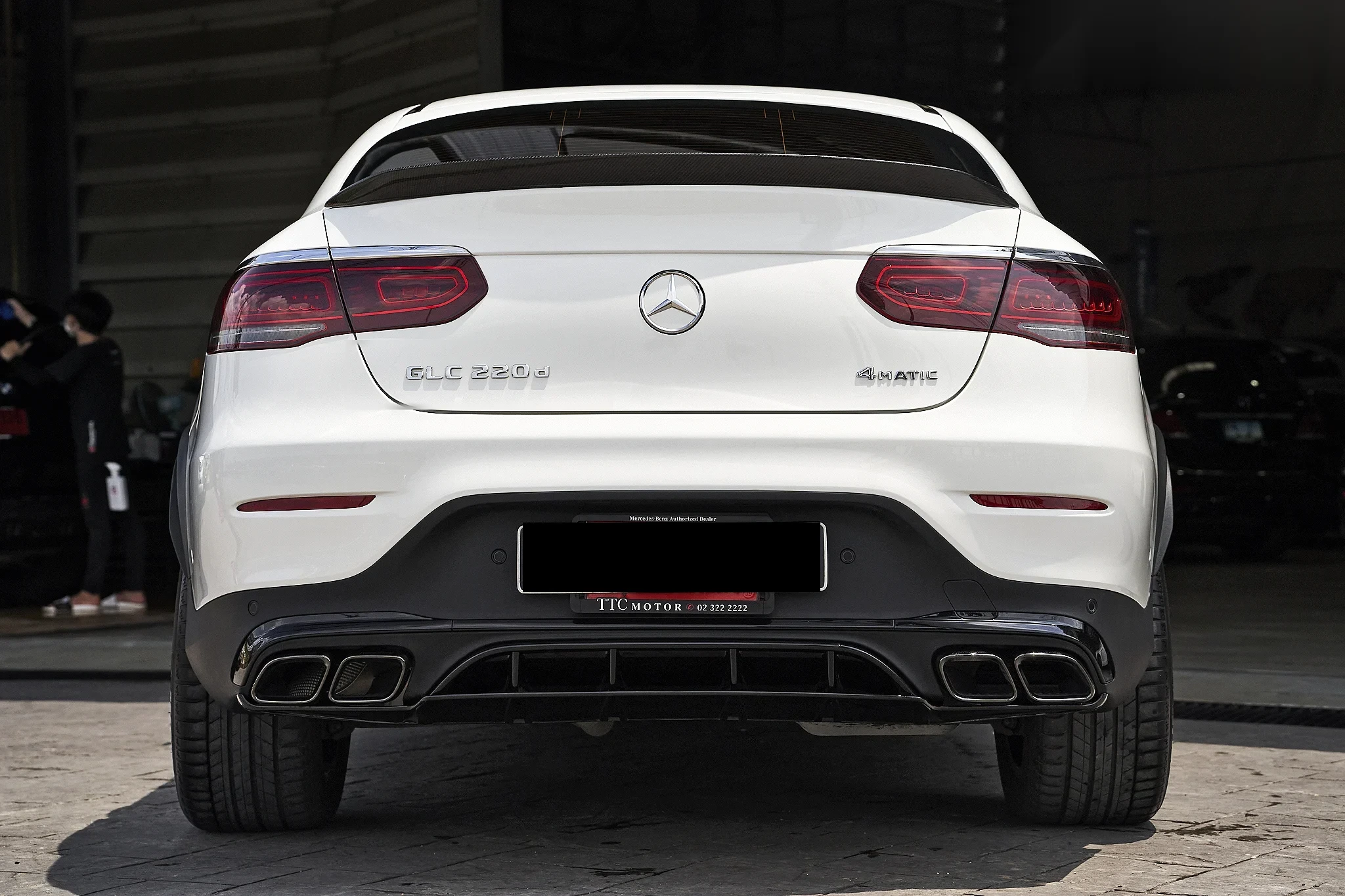 ชุดแต่ง MERCEDES BENZ X253 / C253 Benz GLC Coupe x GLC63 AMG x สปอยเลอร์ Prodrive Shop ภาพ 9