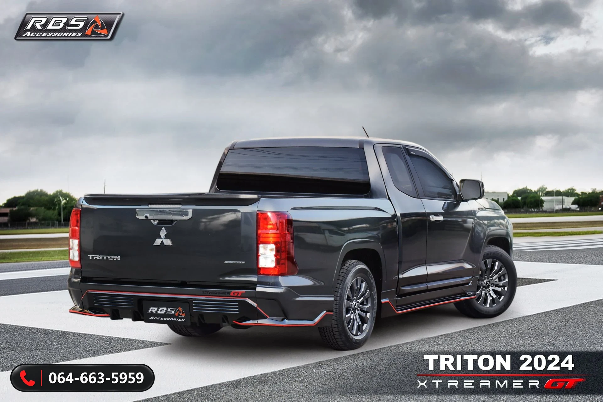 ชุดแต่ง MITSUBISHI TRITON MITSUBISHI TRITON XTREAMER GT RBS ภาพ 4