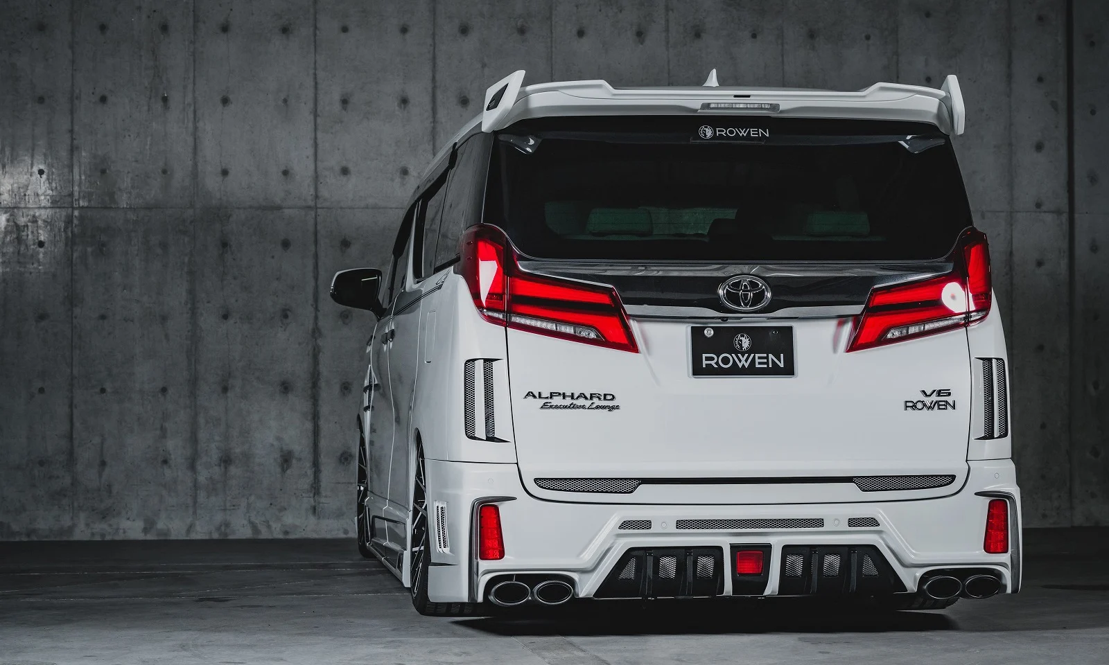 ชุดแต่ง TOYOTA 30 ALPHARD S-grade MODEL Bumper type AGH3#W/GGH3#W/AYH30W 2018.01~Rowen Japan ภาพ 18