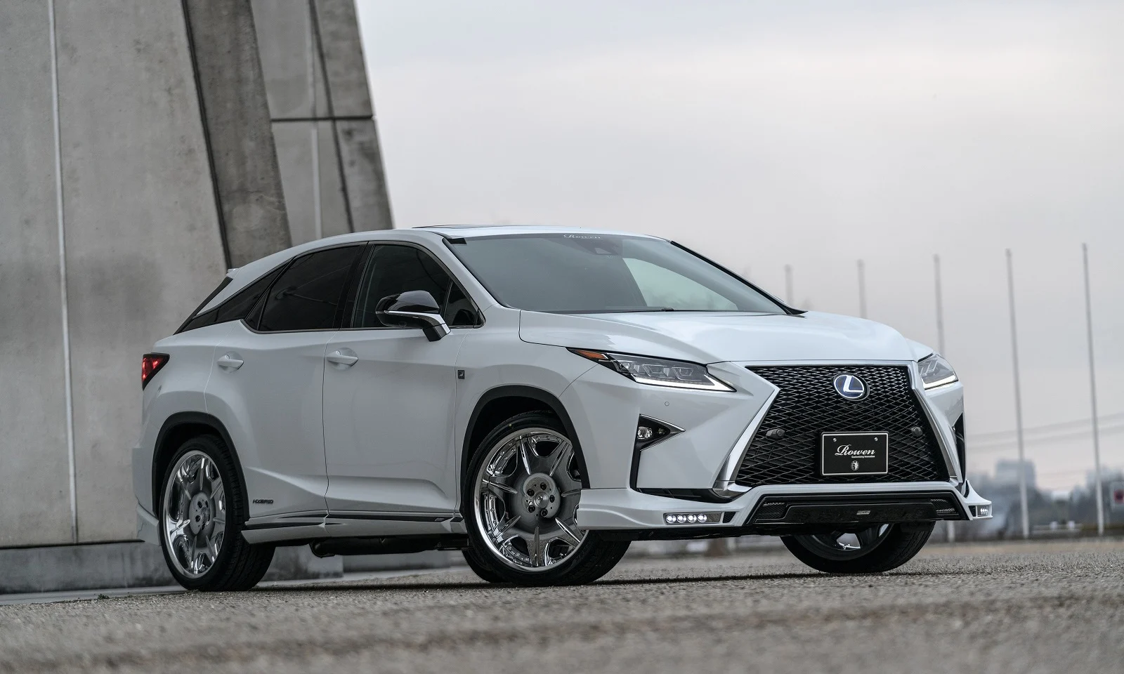 ชุดแต่ง LEXUS RX F-SPORT 450h/200t/300 GYL2# /AGL2# 2015.10~2019.7 Rowen Japan ภาพ 14