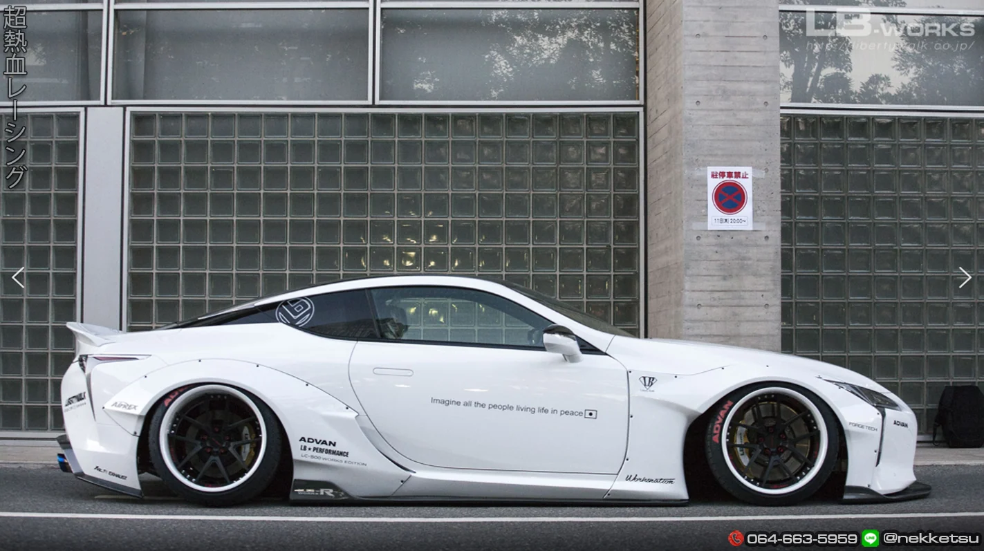 รูปชุดแต่ง ชุดแต่ง Lexus LC500 LB WORK ภาพที่ 5