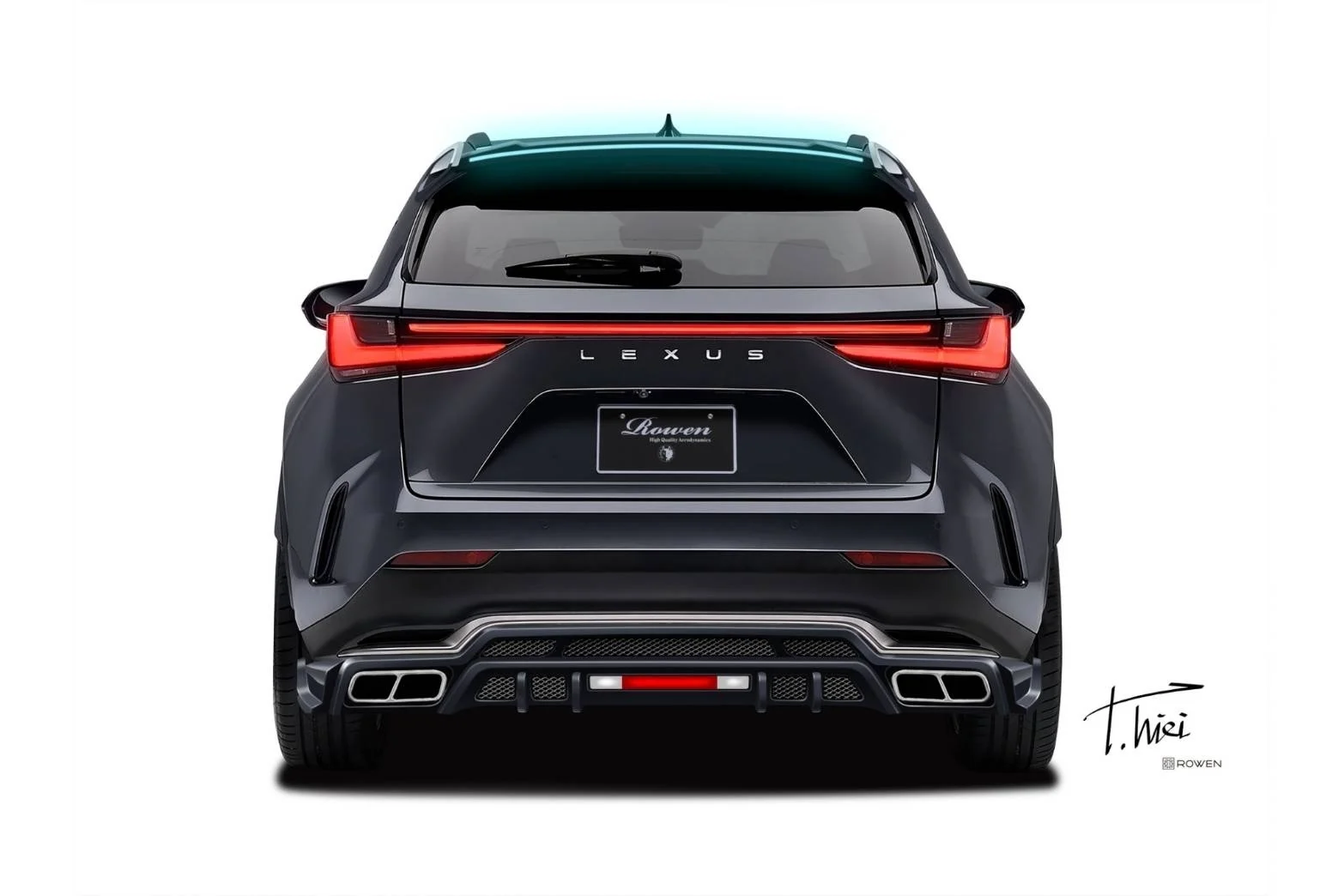 ชุดแต่ง LEXUS NX350h F SPORT NX450h+ (AAZH26) /NX350h (AAZH20/25) /NX350 (TAZA25) F SPORT Rowen Japan ภาพ 12