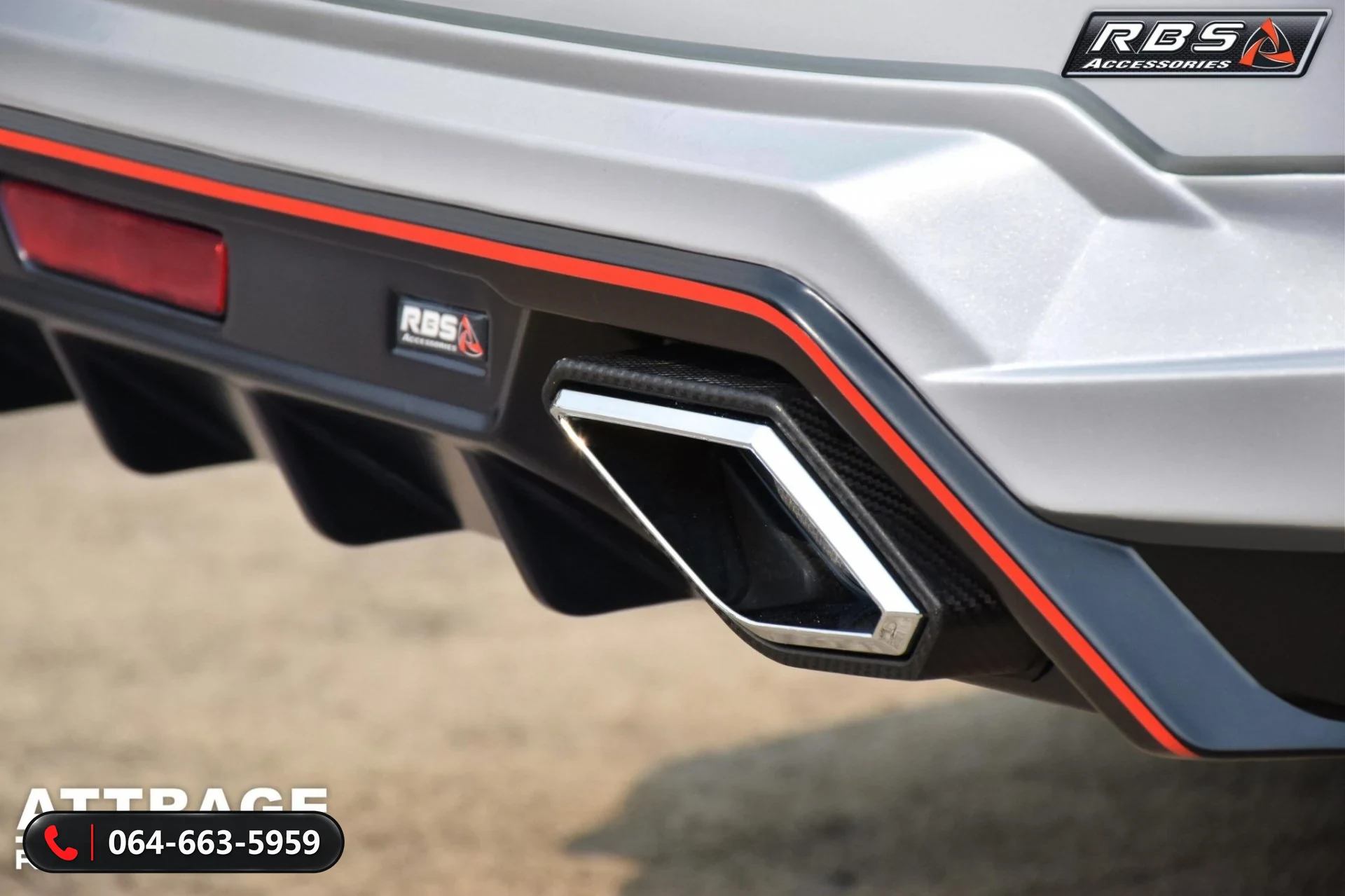 ชุดแต่ง MITSUBISHI ATTRAGE 2020 IDEO SPEED RBS ภาพ 8