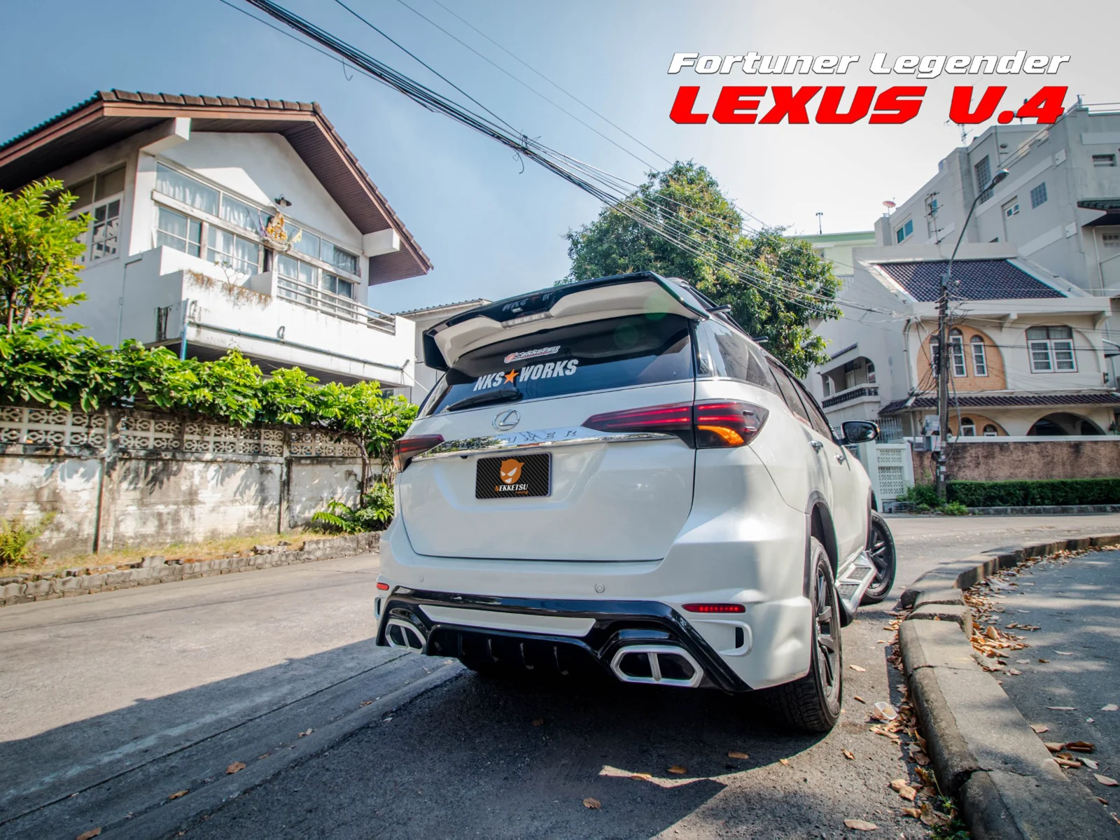 รูปชุดแต่ง ชุดแต่ง TOYOTA Fortuner 2020 2024 Lexus V.3 ภาพที่ 8